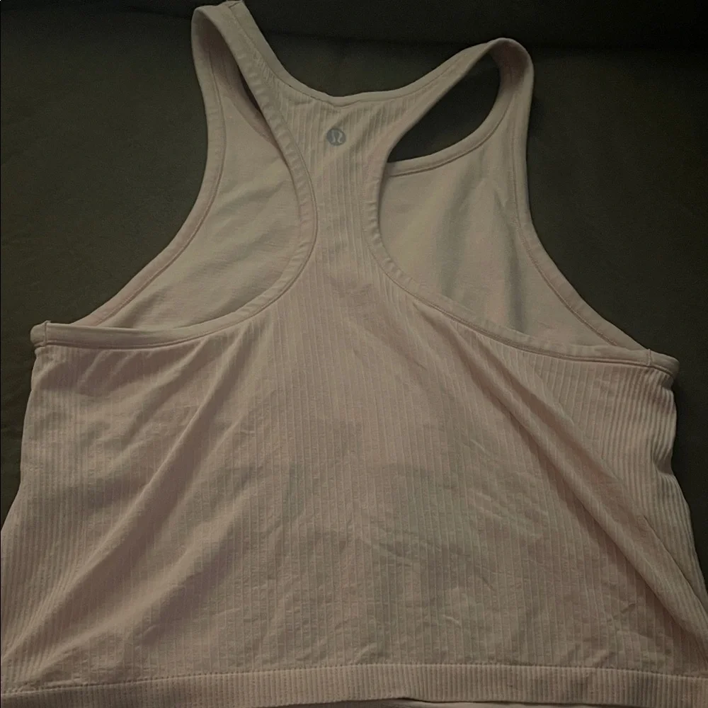 Lululemon Athletica Light Pink Tank Top - Picture 2 of 3